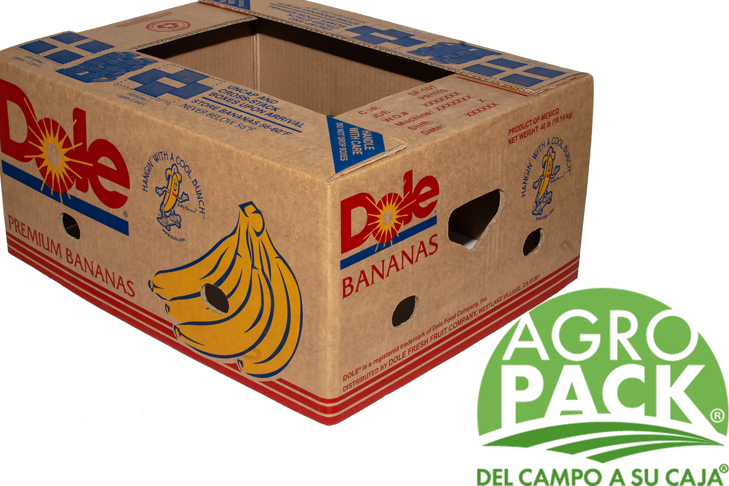 Caja de platano