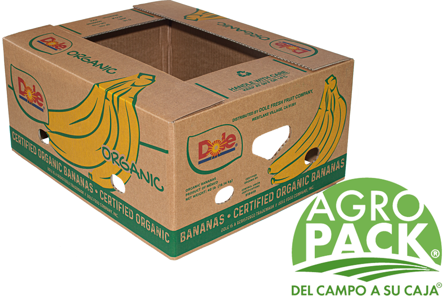 Caja de platano