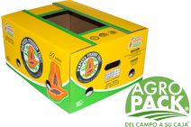 Caja de papaya