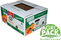 Caja de papaya