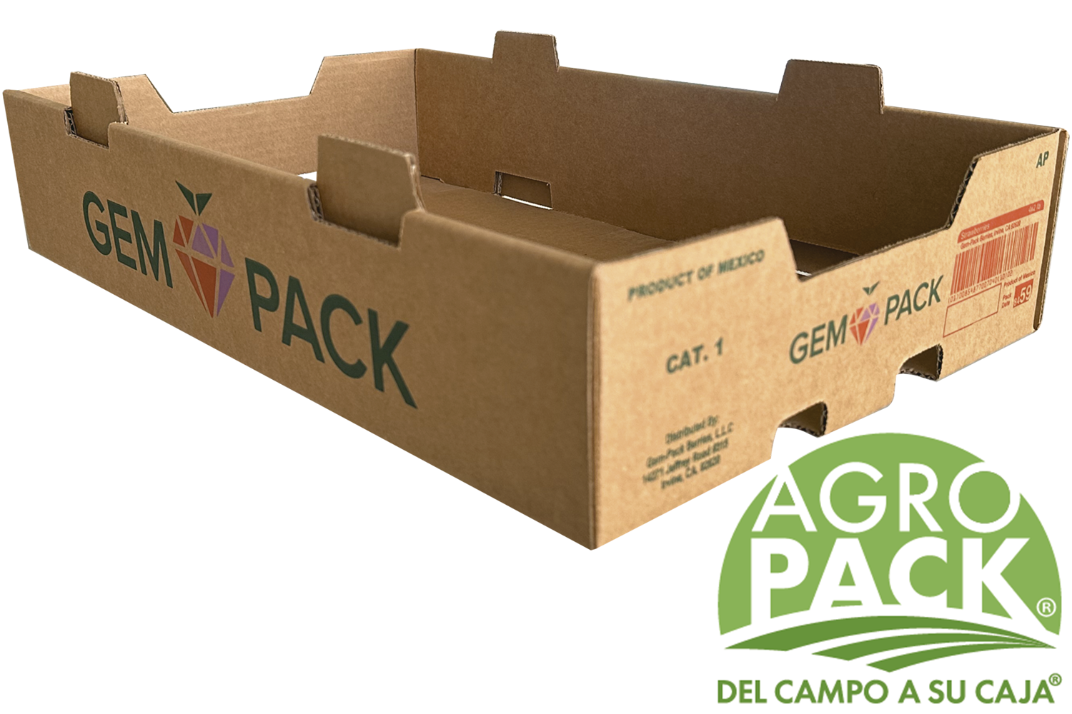 Caja de aguacate