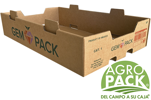 Caja de fresa